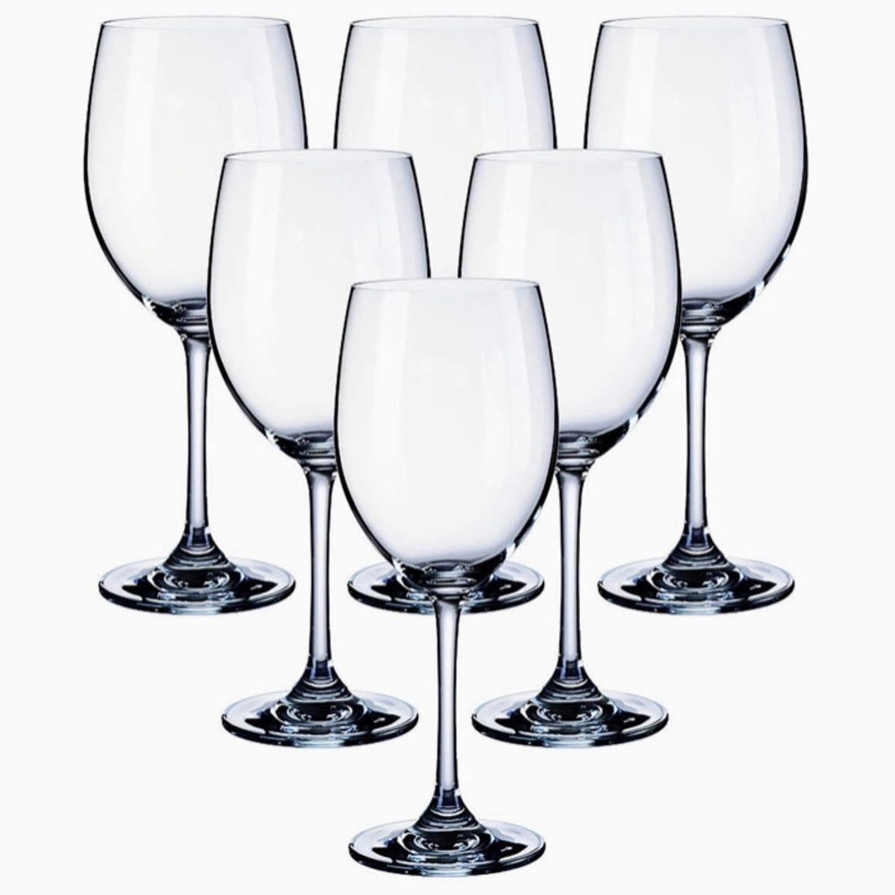 Wine Glasses set of  6